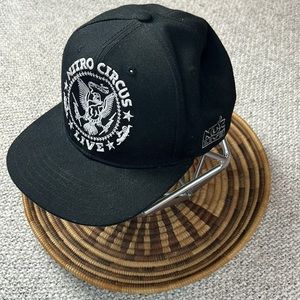 Nitro Circus Live Flat Brimmed Embroidered Hat
